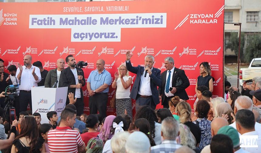 Fatih Mahalle Merkezi Yoğun Katılımla Açıldı