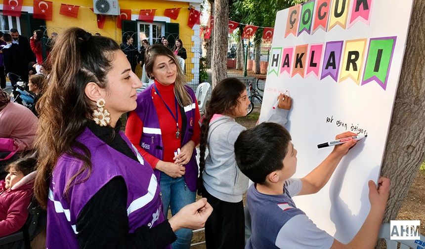 Büyükşehir, Çocuk Hakları Günü’nde Minikleri Unutmadı