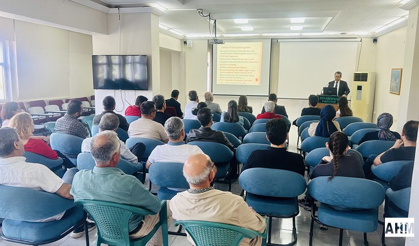 Çukurova Üniversitesinde Endüstri 5.0 ve Toplumsal Değerlerimiz Konuşuldu