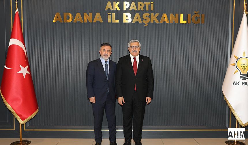 AK Parti Adana İl Başkanlığı’na Önemli Ziyaret!