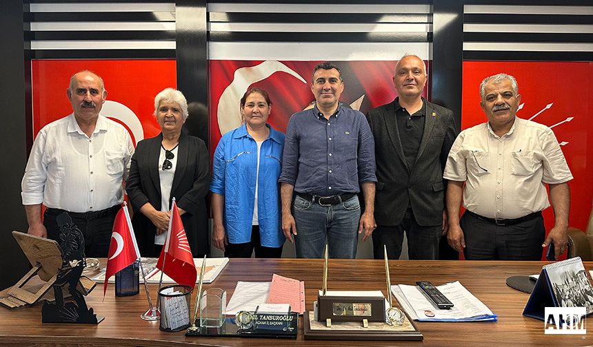 Pozantı İlçe Teşkilatından İl Başkanı Tanburoğlu’na Ziyaret