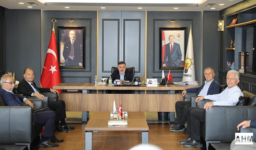 AK Parti Adana İl Başkanı Tamer Dağlı'dan AYAMDER Heyetine Teşekkür