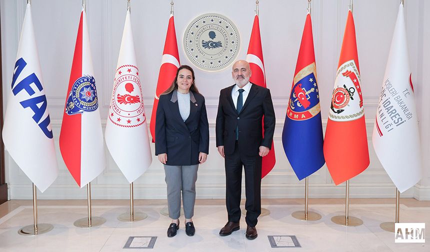 Bakan Yardımcısı Mehmet Sağlam, Milletvekili Ayyüce Türkeş Taş’ı Ağırladı