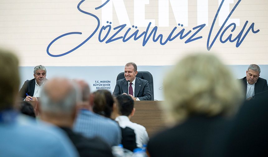 Mersin'de "Kent Katılımı" Buluşmaları Sürüyor