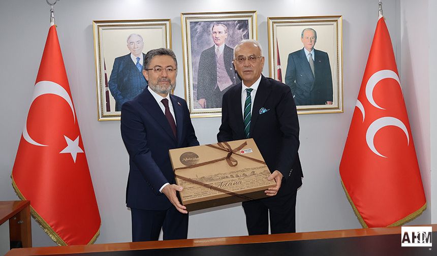 Bakan İbrahim Yumaklı’dan Başkan Yusuf Kanlı’ya Ziyaret…