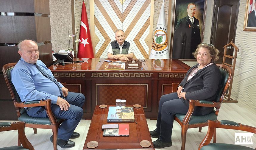 Esendemir’den Orman Bölge Müdürü Tahsin Etli’ye Nezaket Ziyareti