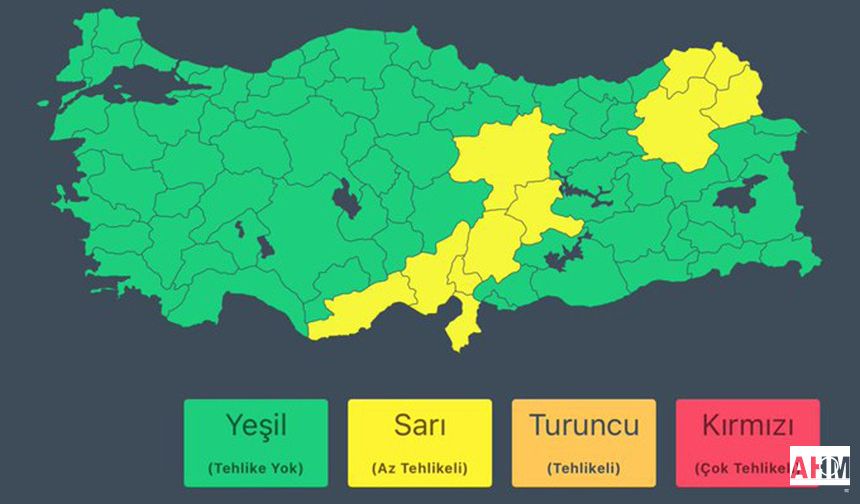 11 İl İçin Sarı Kodlu Yağış Uyarısı: Meteoroloji'den Kritik Açıklama
