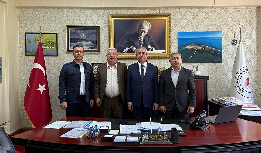 Karataş’ta Ortak Proje Vizyonu: Büyükşehir Heyeti Karataş’ta