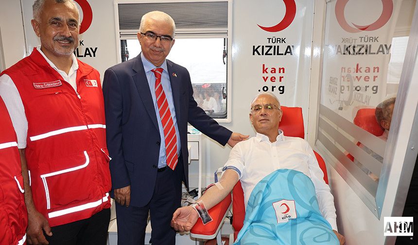 MHP İl Başkanı Yusuf Kanlı'dan Kan Bağışı Çağrısı!