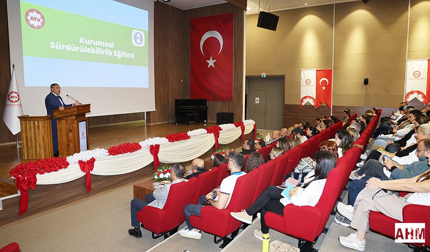 ATÜ'den "Kurumsal Sürdürülebilirlik Eğitimi"