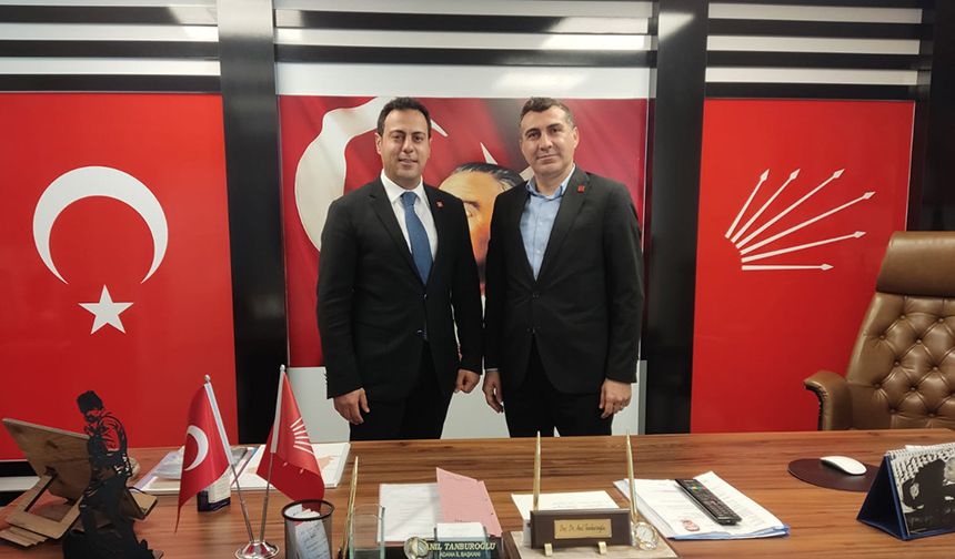 CHP Parti Meclisi Üyesi Baran Bozoğlu’ndan İl Başkanlığına Ziyaret