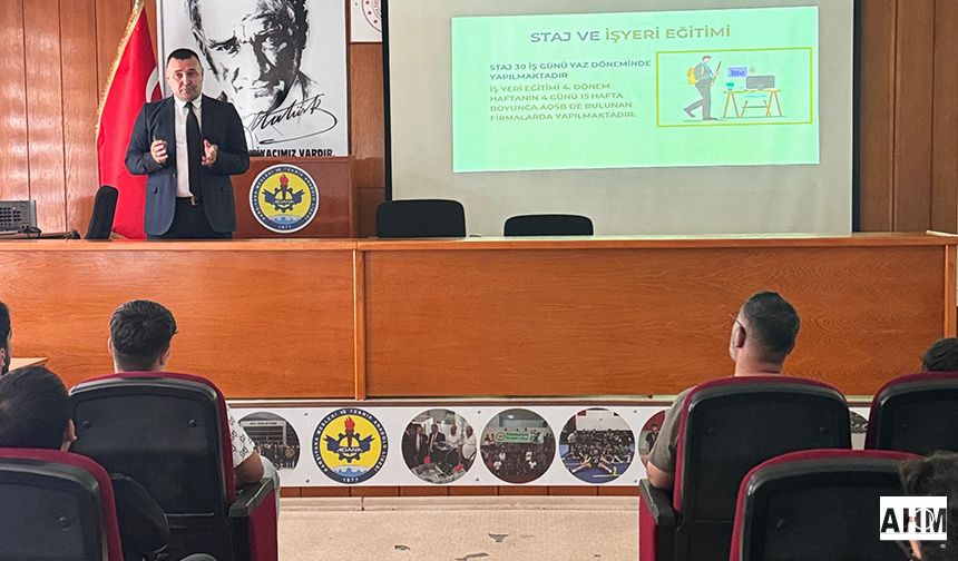 AOSB Teknik Bilimler MYO’dan Meslek Liselerine Tanıtım Atağı