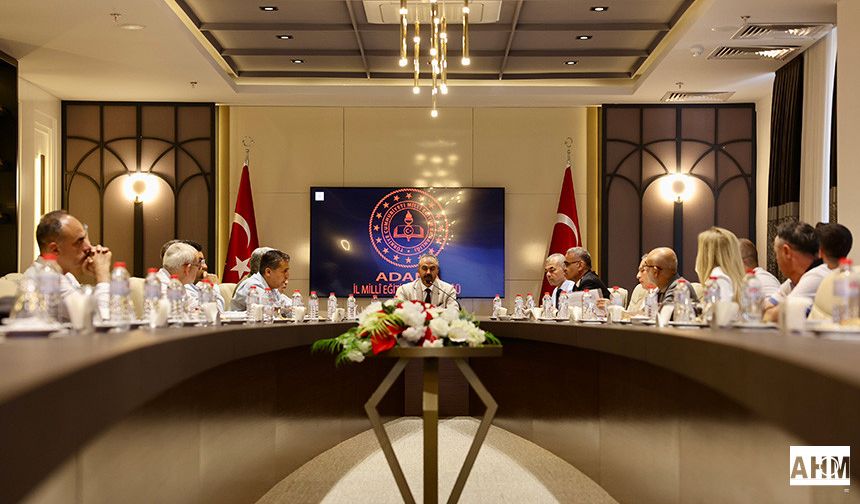 Adana’da 2024-2025 Eğitim-Öğretim Yılı Sene Sonu Değerlendirme Toplantısı Gerçekleştirildi