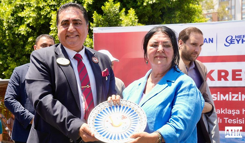 Seyhan'da 7. Kreş ve Çok amaçlı Tesisin Temeli Atıldı