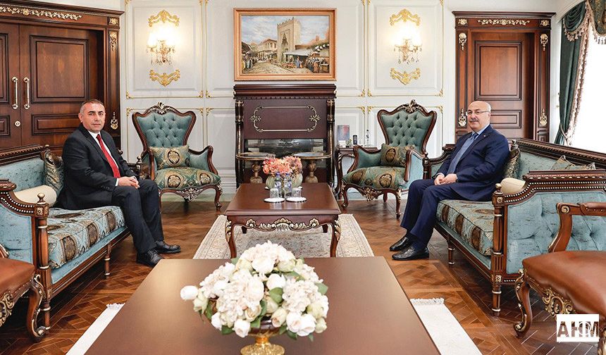 Başkan Vekili Güngör Geçer'den Adana Valisi Yavuz Selim Köşger’e Ziyaret