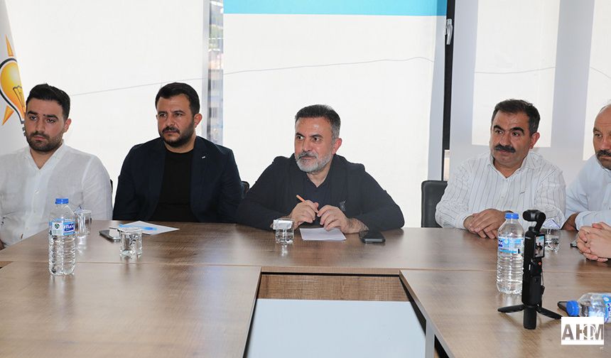 AK Parti İl Başkanı Tamer Dağlı Saimbeyli’de Vatandaşlarla Buluştu