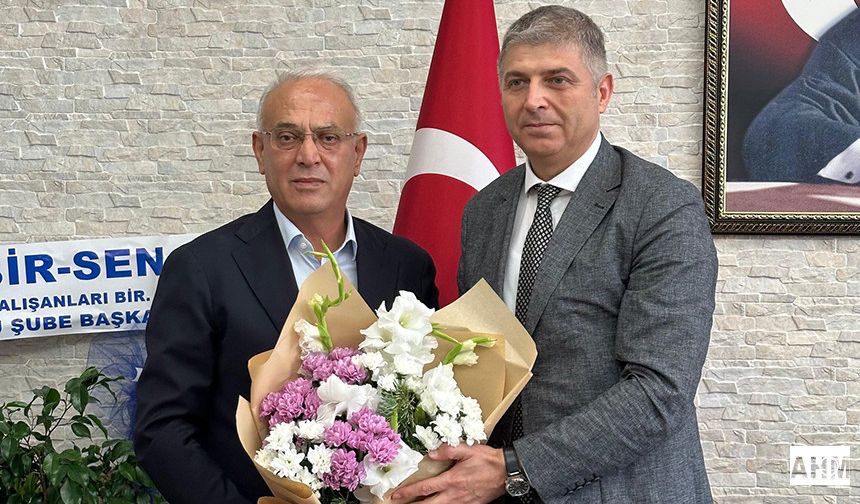 Yusuf Kanlı’dan Tarım ve Orman İl Müdürü Atilla Bayazıt’a Hayırlı Olsun Ziyareti