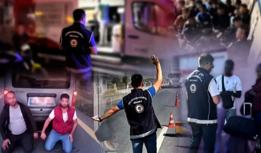 81 İlde 52 Göçmen Kaçakçısı Yakalandı