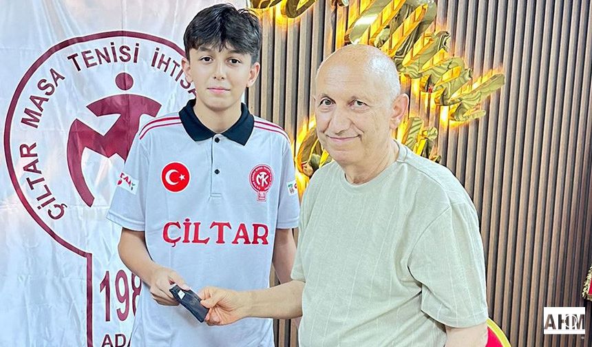 ÇİLTAR MTSK’dan Görkem Öçal’a Ödül!