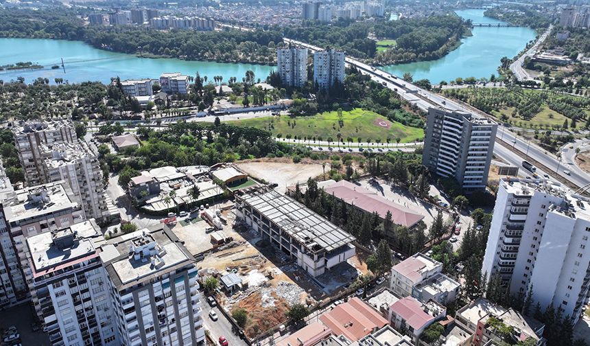 Adana’nın En Büyük Kent Kütüphanesi Beyazevler’de Yükseliyor