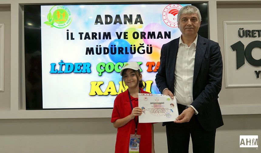 Lider Çocuklar Tarımı ve Kooperatifçiliği Yerinde Öğrendi