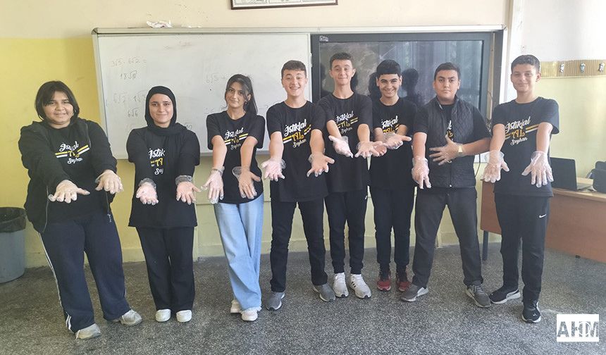 Seyhan İstiklal Anadolu Lisesi’nden Örnek Temizlik Projesi