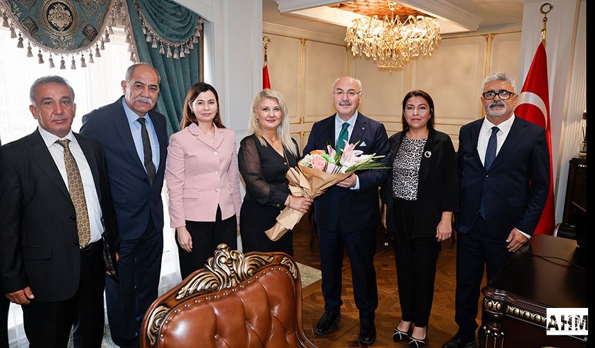 Muhtarlardan Vali Köşger'e Ziyaret