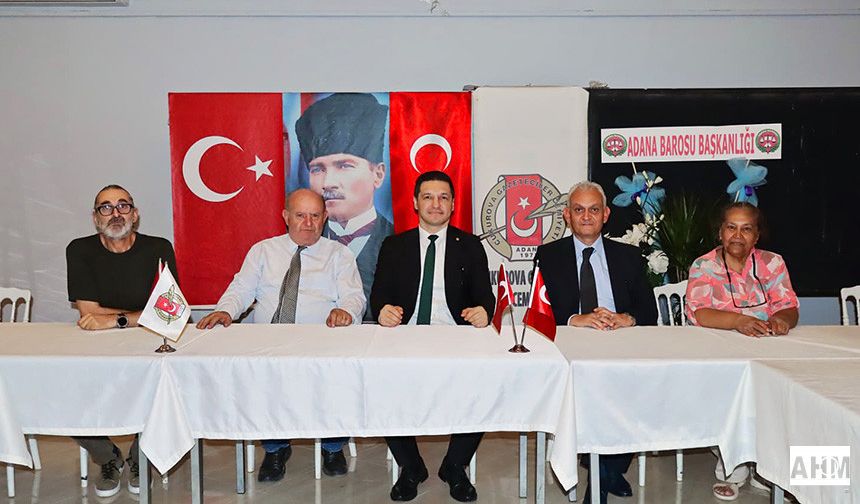 Volkan Böke, Çukurova Gazeteciler Cemiyeti’ni Ziyaret Etti