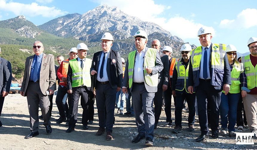 Pozantı Atık Su Arıtma Tesisi İncelendi