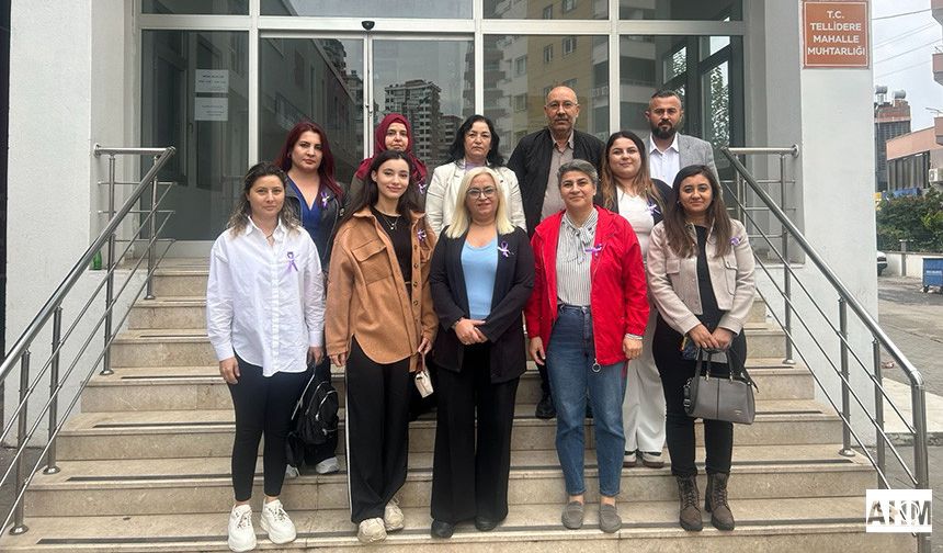 Anahtar Parti Seyhan’da “Şiddete Sessizlik Değil, Dayanışma!”