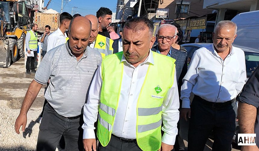 Seyhan’ın Altyapısına Güçlü Dokunuş: ASKİ Üç Mahallede Sahada