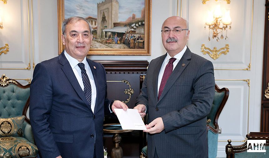 Rektör Sözen’den Vali Köşger’e Ziyaret