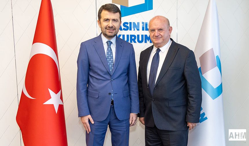 ÇGC Basın İlan Kurumunu Ziyaret Etti