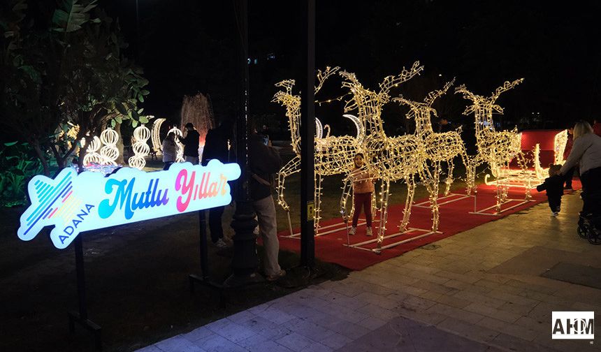 Adana Yeni Yıla Işıl Işıl Giriyor
