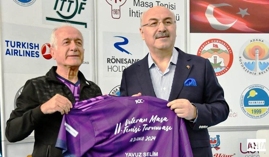 13. Veteranlar Masa Tenisi Turnuvası İçin Geri Sayım Başladı