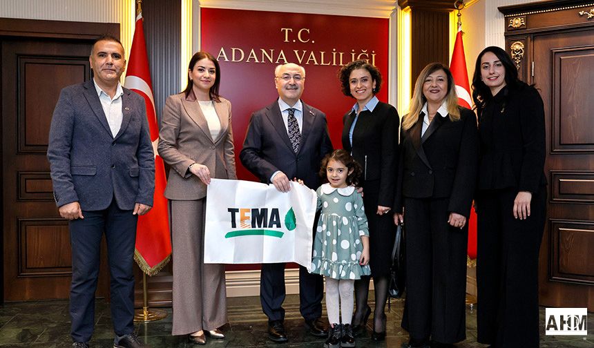TEMA Vakfı İl Temsilciliğinden Vali Köşger'e Ziyaret