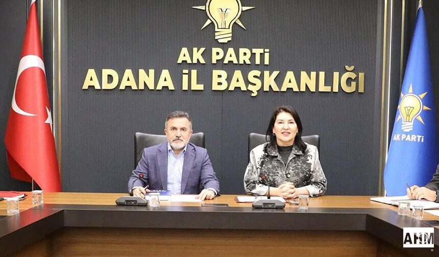 AK Parti Adana Teşkilatı İl Yönetim Kurulu Toplantısında Bir Araya Geldi
