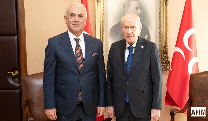 Devlet Bahçeli, MHP Adana Heyetini Misafir Etti