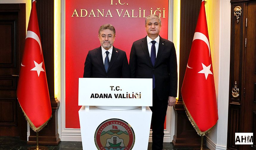 Bakan Yumaklı ve AK Parti Heyetinden Adana Valiliği’ne Ziyaret