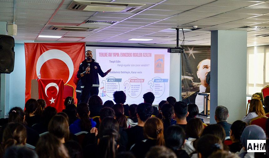 Seyhan Belediyesi’nden Öğrencilere Afet Farkındalık Eğitimi