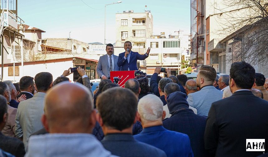 CHP'li Burhanettin Bulut Kozan'da