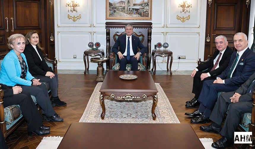 Vali Yavuz, ÇGC’nin Yeni Yönetimini Kabul Etti