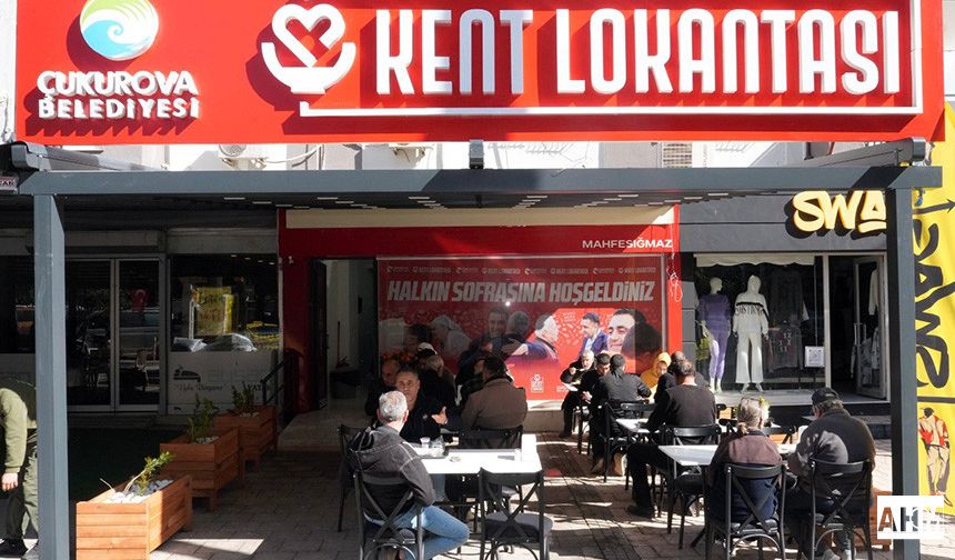 Çukurova Belediyesinden İki Yeni Kent Lokantası