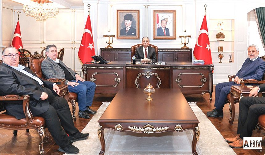 Yerel Medya Güç Birliği Platformundan Vali Mustafa Yavuz'a Ziyaret