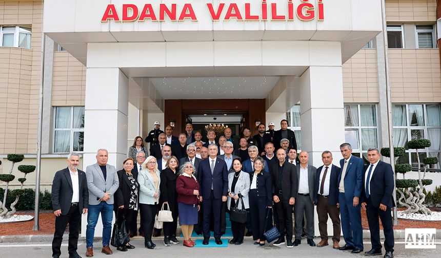 Vali Mustafa Yavuz Muhtarları Kabul Etti