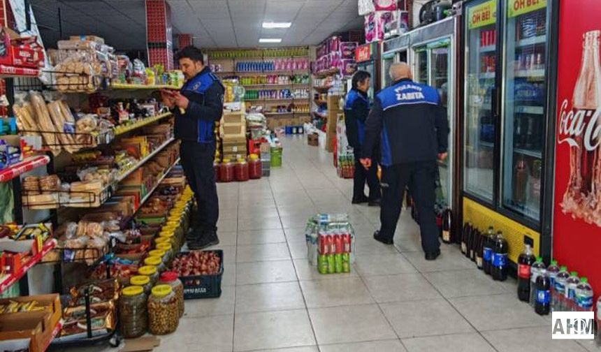 Pozantı Belediyesi Zabıtasından Marketlere Sıkı Denetim