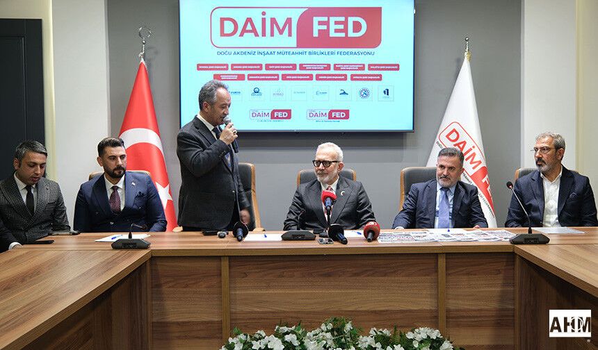 AK Parti Grup Başkanvekili Bahadır Yenişehirlioğlu'ndan DAİMFED'e Ziyaret