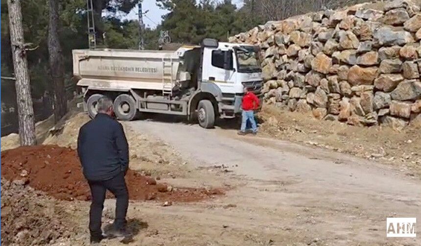 Aladağ’da Çalışmalar Aralıksız Sürüyor: Başkan Özdemir Sahada İncelemelerde Bulundu
