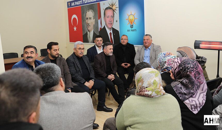 AK Parti İl Başkanı Tamer Dağlı’dan İlçe Teşkilatlarına Ramazan Ziyaretleri