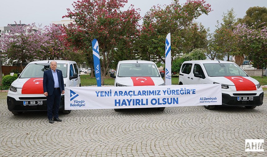 Yüreğir'e 3 Araç Daha Satın Alındı